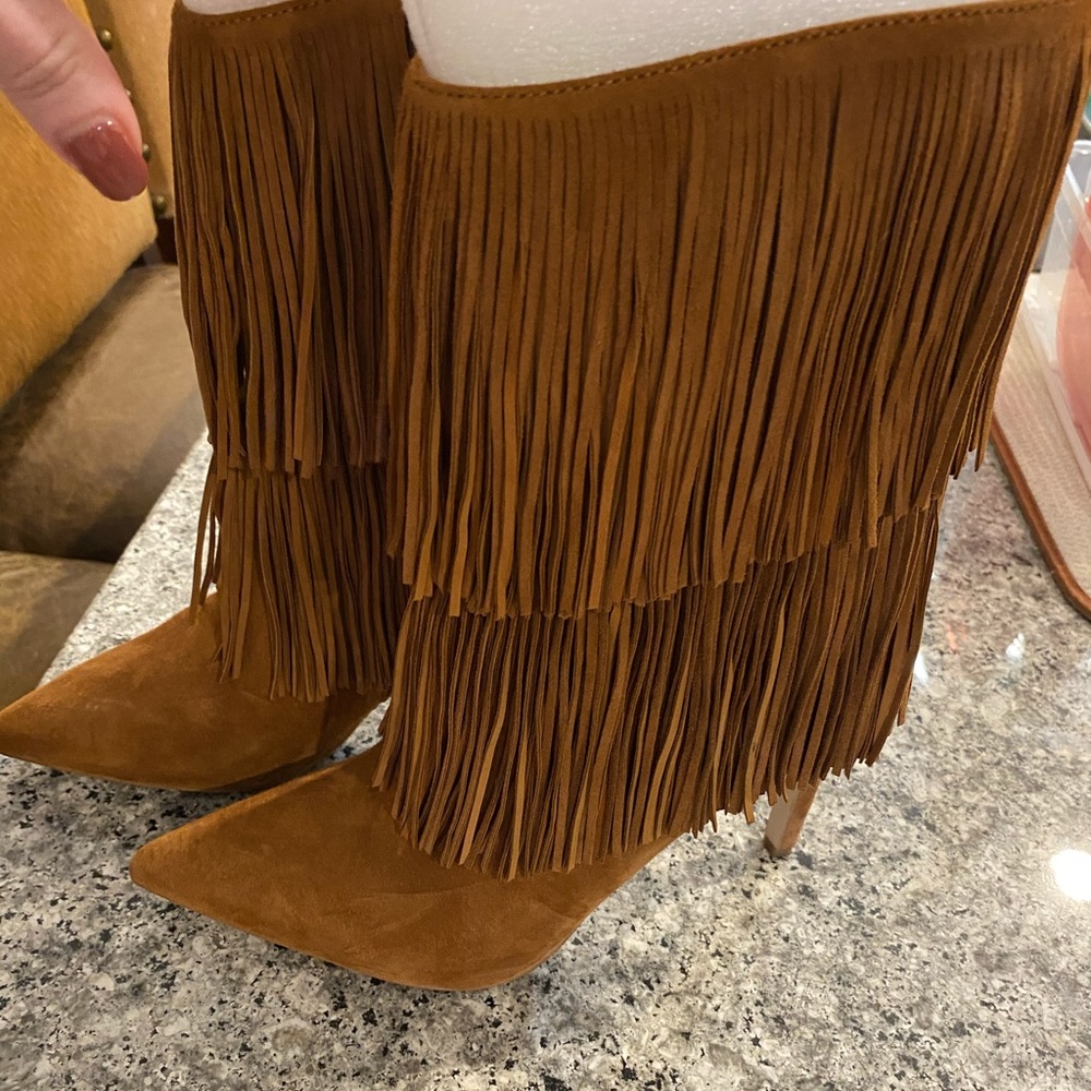 Sam Edelman Fringe boots